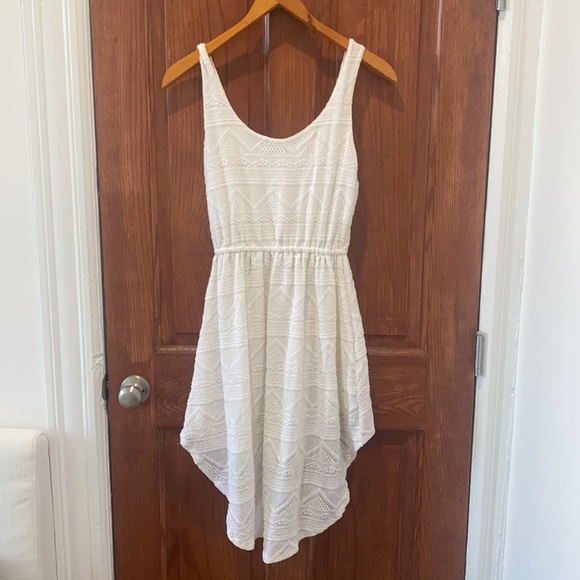 Jen's Pirate Booty White High Low Dress - Picture 2 of 10